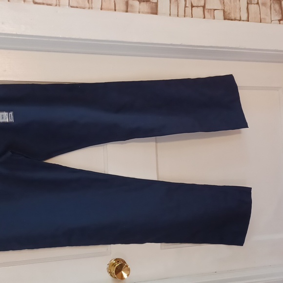 Landau Essentials scrub pants women's size small tall dark blue - Picture 6 of 8